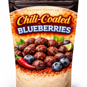 Chili-Coated Blueberries