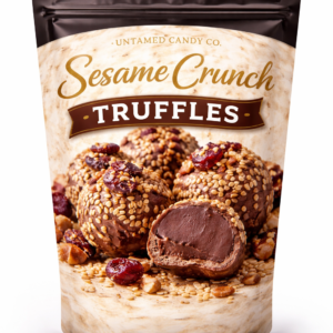 Sesame Crunch Truffles