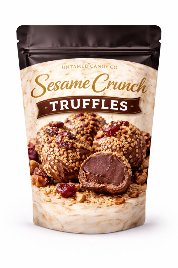 Sesame Crunch Truffles