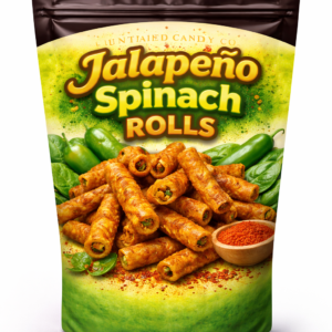 Jalapeño Spinach Rolls