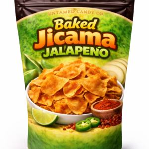 Baked Jicama Jalapeño