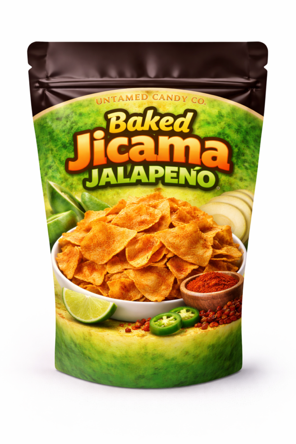 Baked Jicama Jalapeño